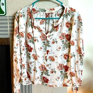 Christy Dawn Floral Faye Blouse Small
